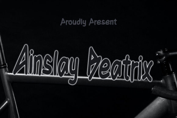 Ainslay Beatrix: A Bold Blackletter Font for Elegant Web Design