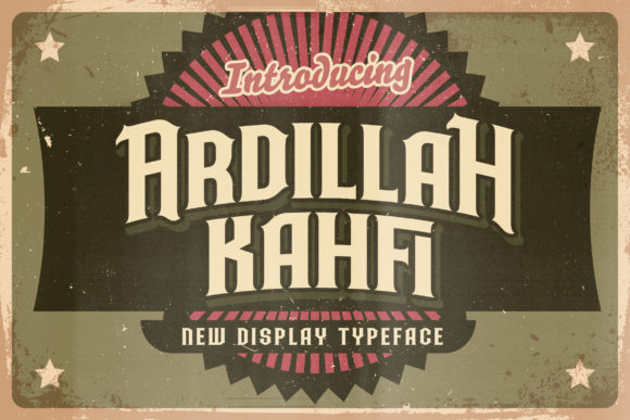 Ardilah Kafi: A Vintage-Inspired Font That Elevates Small Business Branding