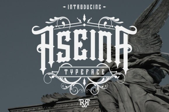 Aseina Font Review: Gothic Blackletter for Digital Campaigns