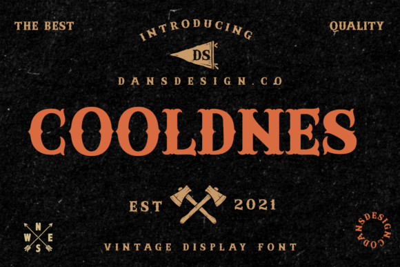 Cooldnes Font: A Vintage Blackletter Typeface for Authentic Branding