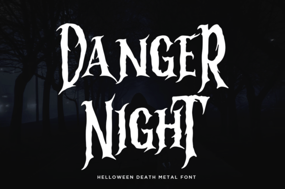 Danger Night Font: A Bold Blackletter Choice for Web Design Projects