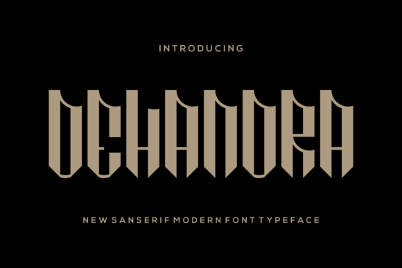 Dehandra Font: Bold Blackletter for Editorial Design