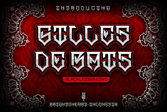 Gilles De Rais: The Bold Blackletter Font for High-Impact Campaign Design
