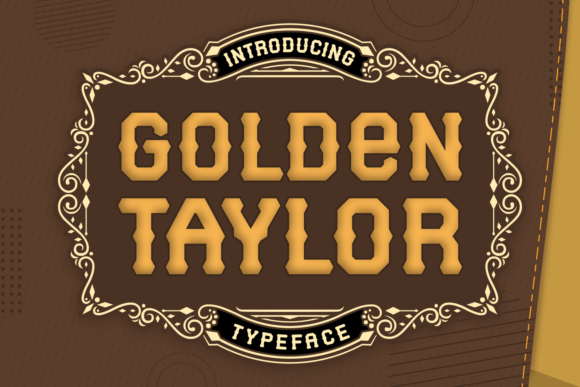 Golden Taylor: A Vintage-Inspired Blackletter Font for Web Design and Digital Branding