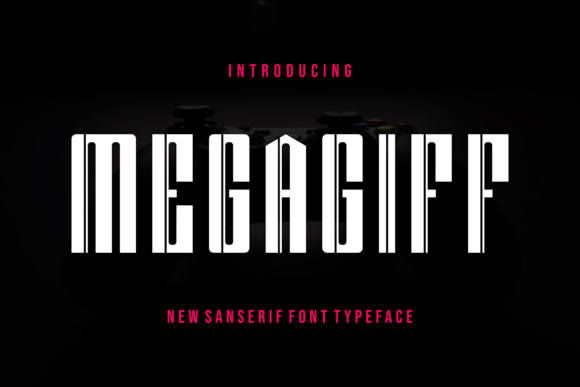 Megagiff Font: Bold Blackletter for Handmade Products