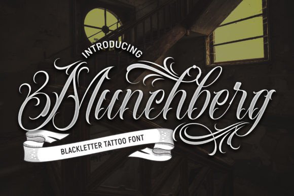 Munchberg: A Contemporary Blackletter Font for Editorial Design
