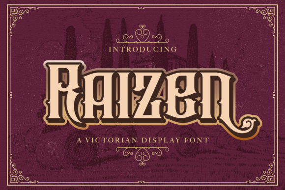 Raizen Blackletter Font: Elevate Your Brand with Bold Typography