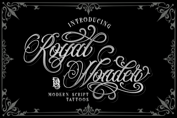 Royal Wonder: A Vintage Blackletter Font for Editorial Design and Digital Publishing