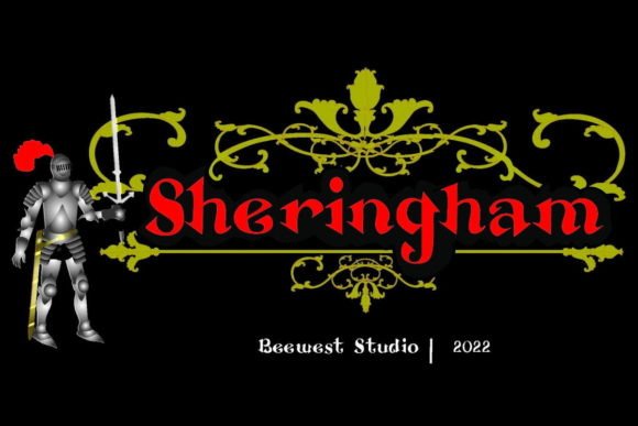 Sheringham Font: Bold Blackletter for Business Branding