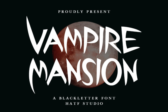 Vampire Mansion Font: Elevating Gothic Brand Identity