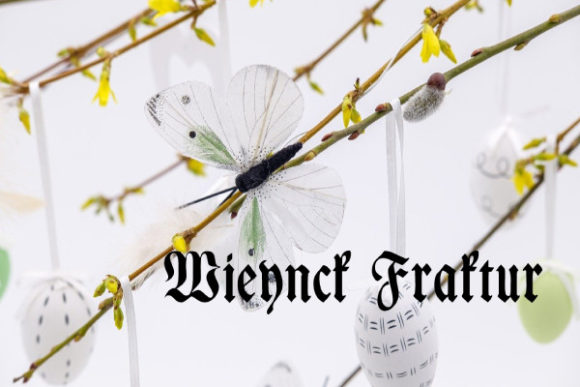 Wieynck Fraktur: A Bold Blackletter Font for Standout Branding Projects
