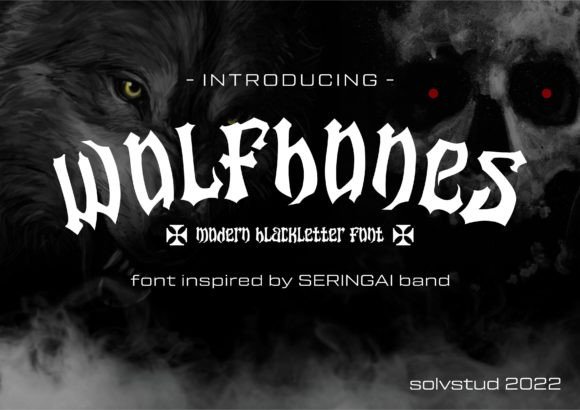 Wolfbones Font Review: Bold Blackletter for Branding